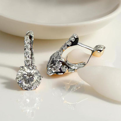 Mon Tresor White Eternal Gleam Bali Earrings