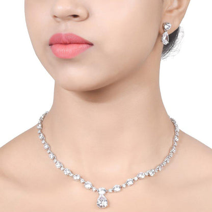Mon Tresor White Eternal Glow Jewellery Set