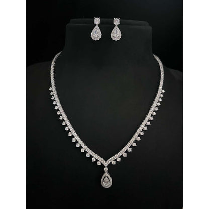 Mon Tresor White Indian Style Jewellery Set