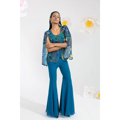 Muskan Aggarwal Keya Embellished Printed Co-Ord (Set of 2)