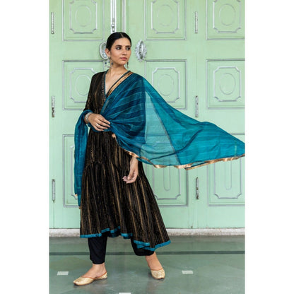 Myaara Raatraani Anarkali Set (Set of 3)