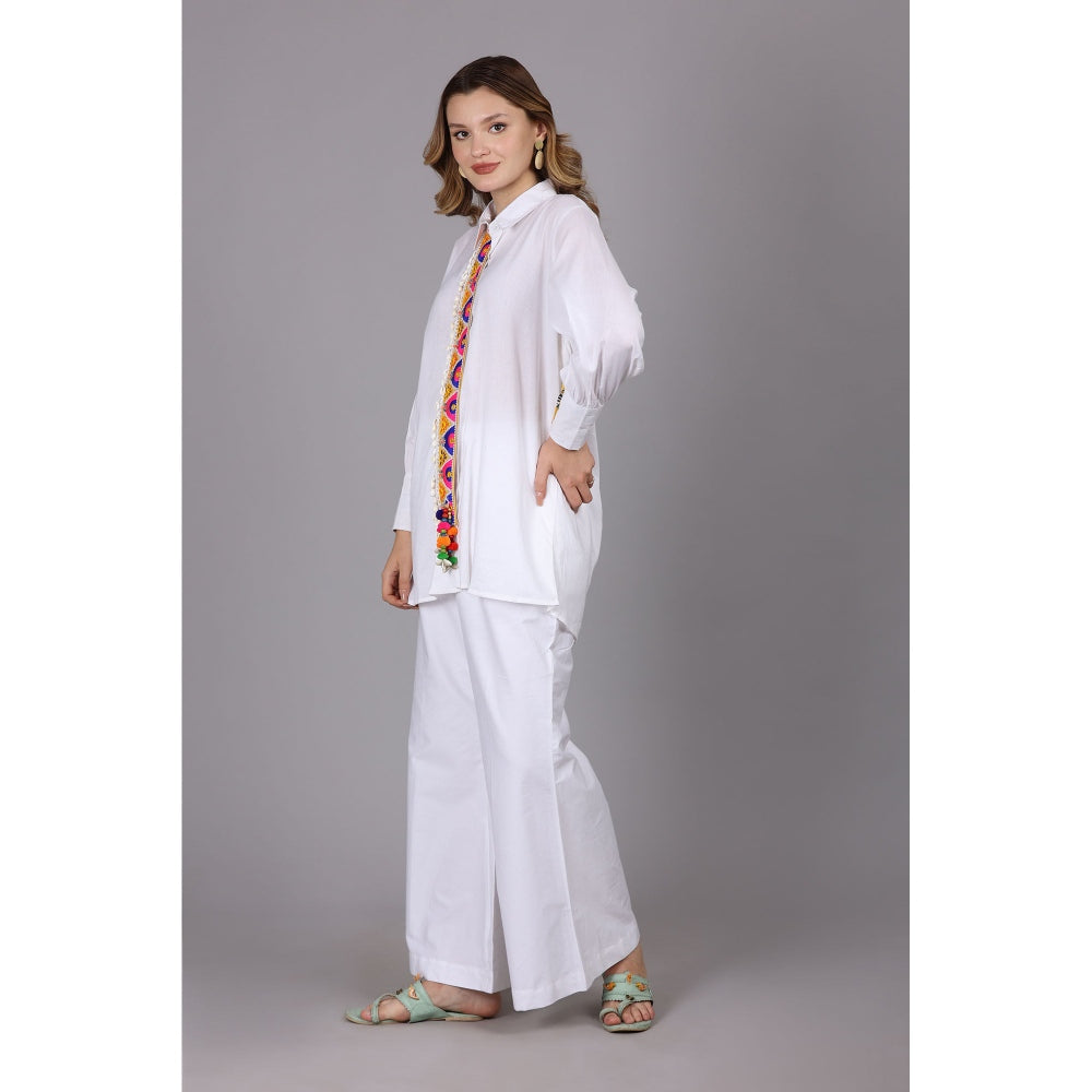 NAMAH BY PARUL MONGIA White Co-Ord (Set of 2)