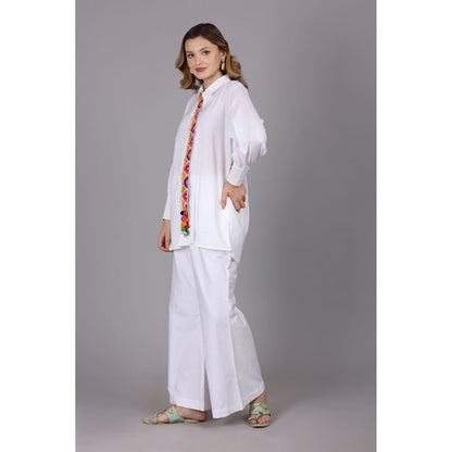 NAMAH BY PARUL MONGIA White Co-Ord (Set of 2)