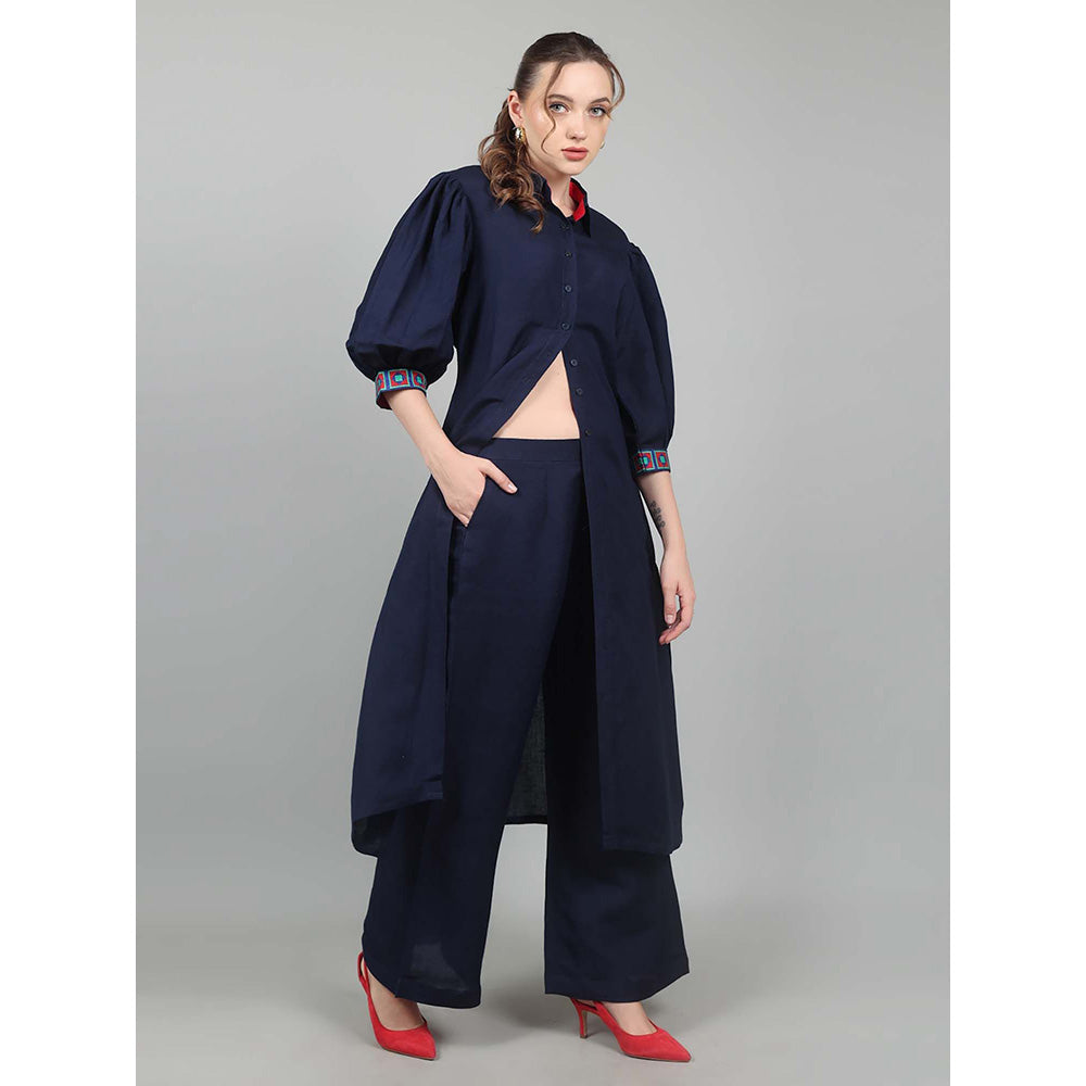 NAMAH BY PARUL MONGIA Midnight Evil Eye Co-Ord (Set of 2)