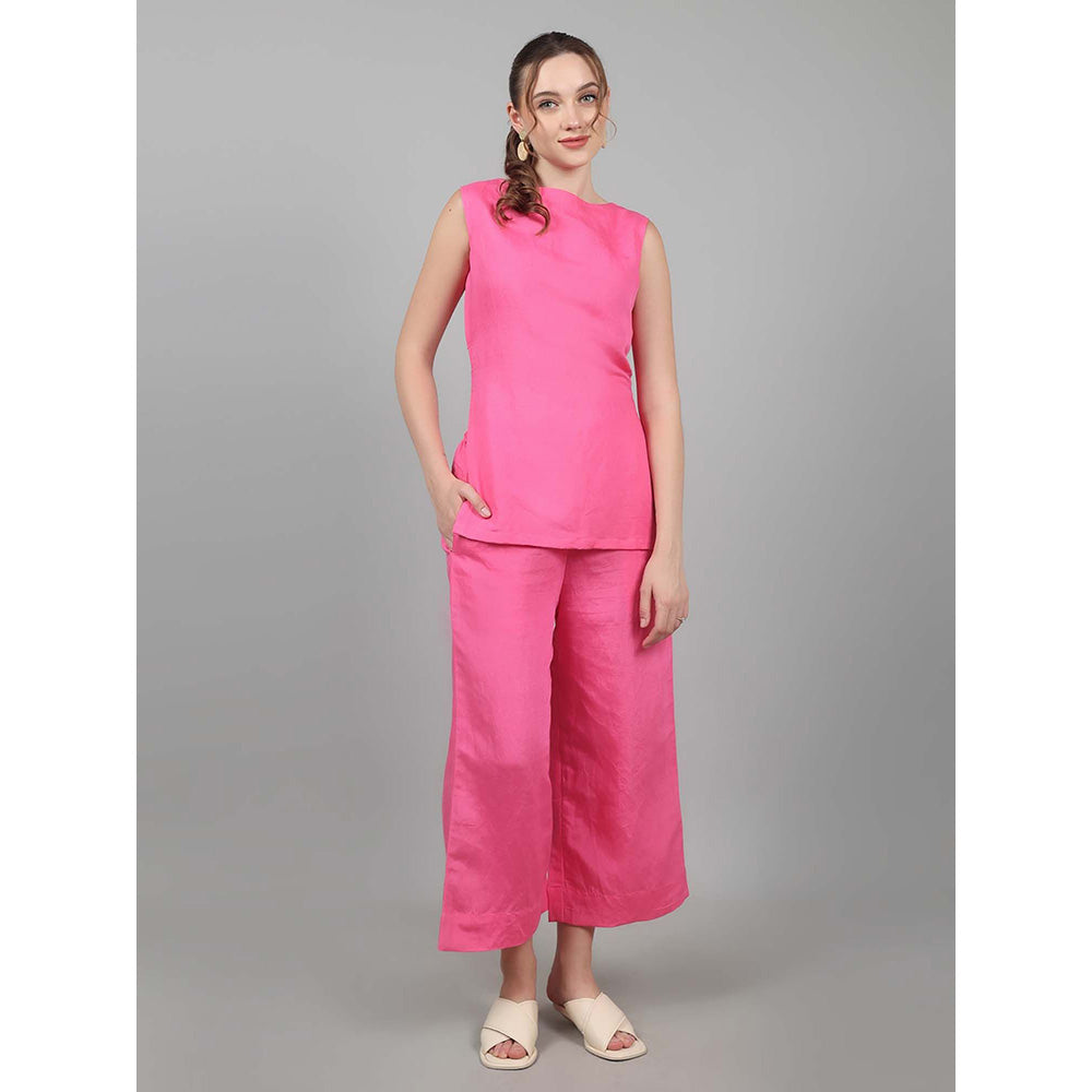 NAMAH BY PARUL MONGIA Candy Linen Co-Ord (Set of 2)
