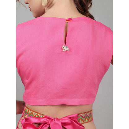 NAMAH BY PARUL MONGIA Candy Linen Co-Ord (Set of 2)