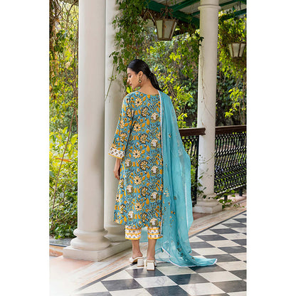 Naseebo Amber Grace Kurta With Pant And Dupatta
