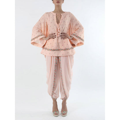 Nikasha Bloom Salmon Khadi Top