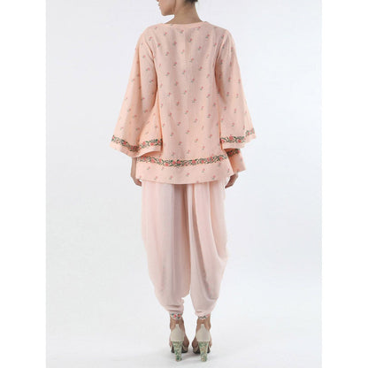 Nikasha Bloom Salmon Khadi Top