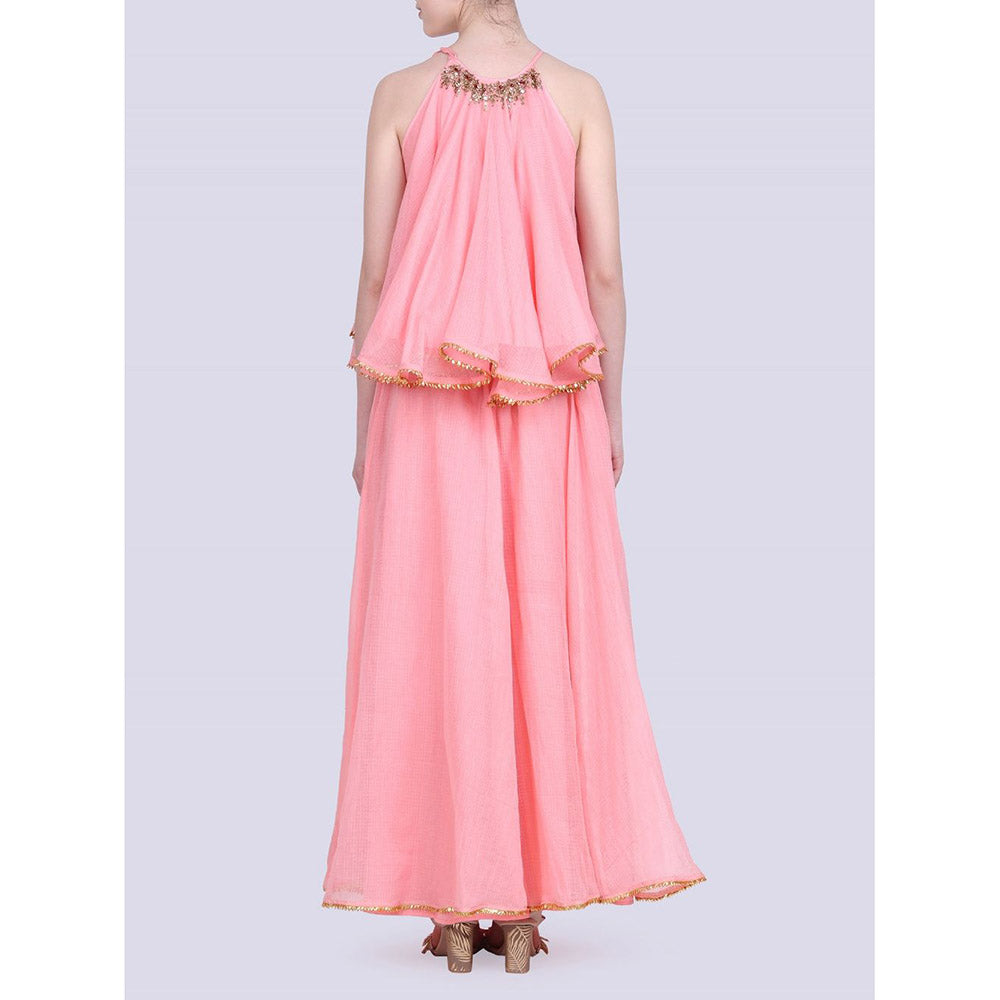 Nikasha Rani Rose Pink Kota Dorai Lehenga