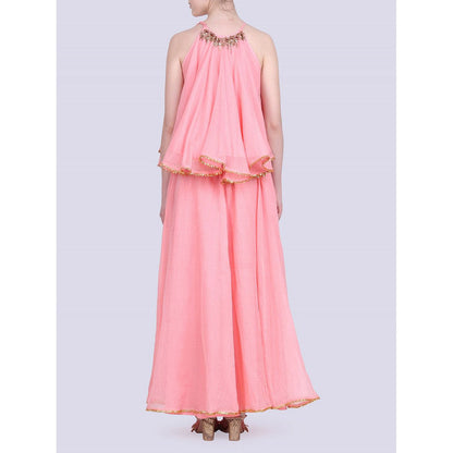 Nikasha Rani Rose Pink Kota Dorai Lehenga