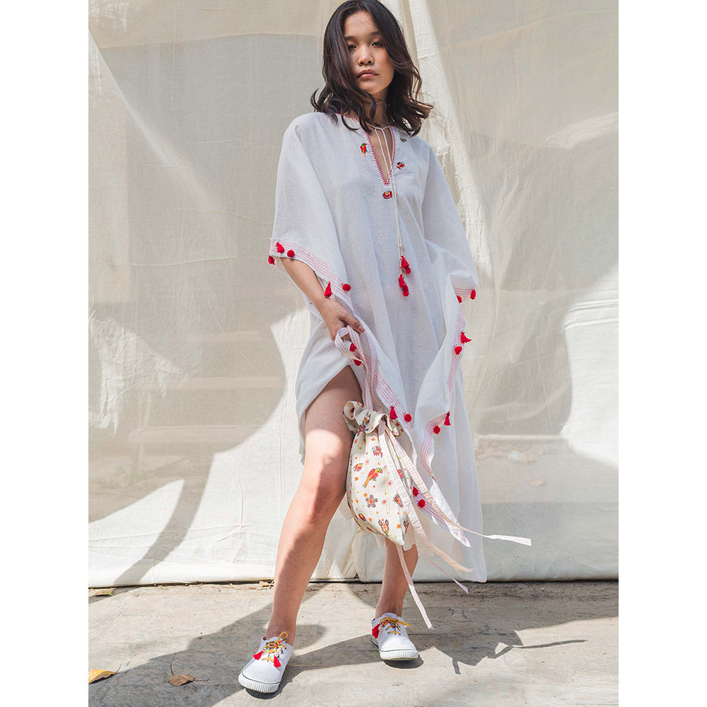 Nikasha Bulbul Kaftan Dress With Detailing