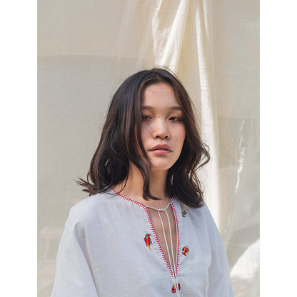 Nikasha Bulbul Kaftan Dress With Detailing