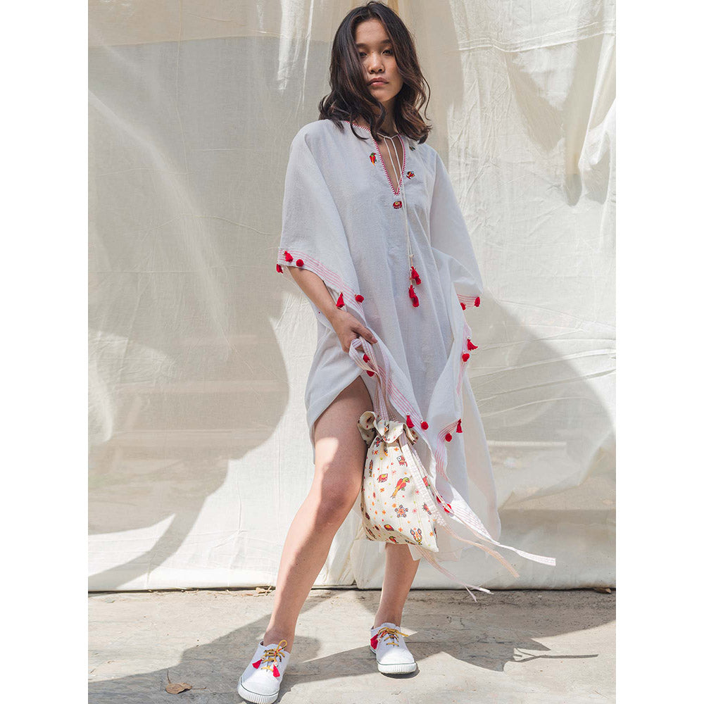 Nikasha Bulbul Kaftan Dress With Detailing