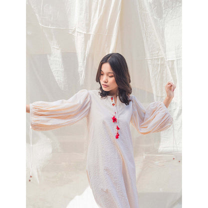 Nikasha Bulbul Balloon Sleeve Dress