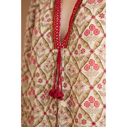 Nikasha Bespoke Hand Mirror Work Dress