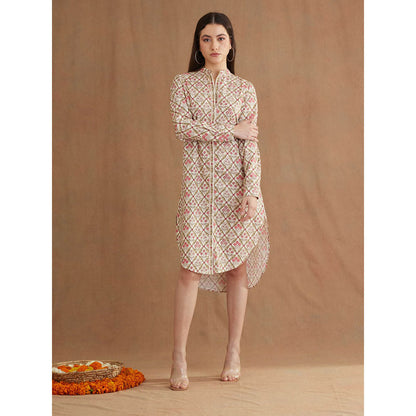 Nikasha Bespoke Hi-Low Shirt Dress