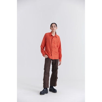 No Grey Area Lily Bloom Boxy Fit Shirt