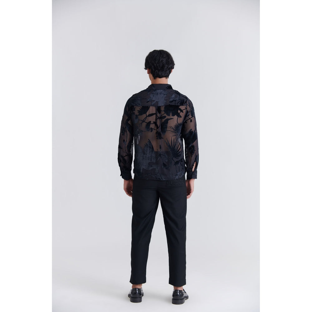 No Grey Area Shadow Maalai Boxy Fit Shirt