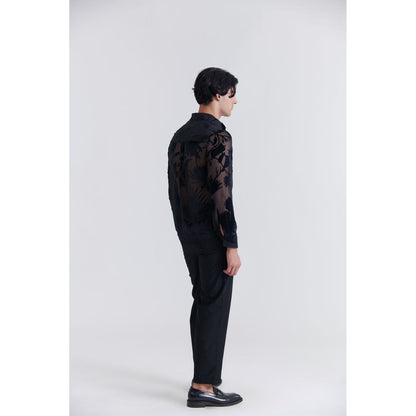 No Grey Area Shadow Maalai Boxy Fit Shirt