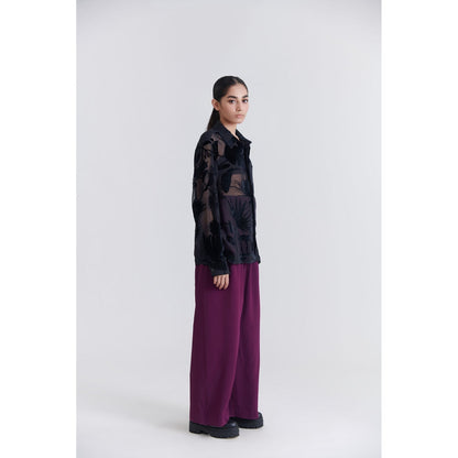 No Grey Area Shadow Maalai Boxy Fit Shirt