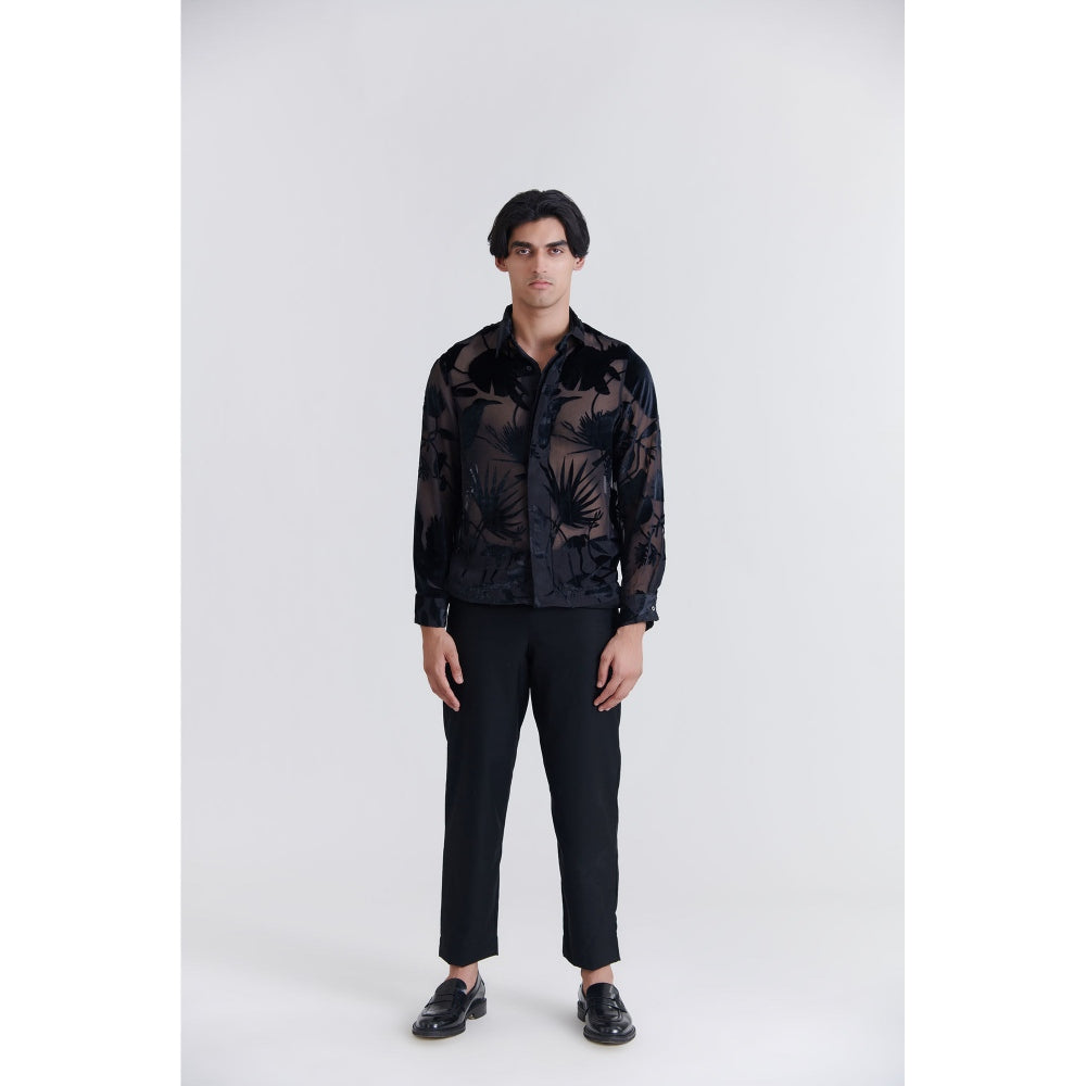 No Grey Area Shadow Maalai Boxy Fit Shirt