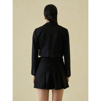 No Grey Area Suiting Cropped Co-ord (Set of 2)