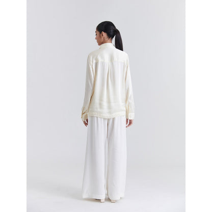 No Grey Area Off White Debry Spill Shirt