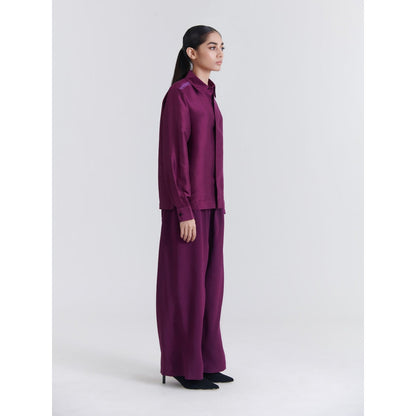 No Grey Area Purple Ladder Shirt