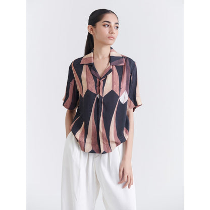 No Grey Area Multi-Color Pandan Resort Shirt