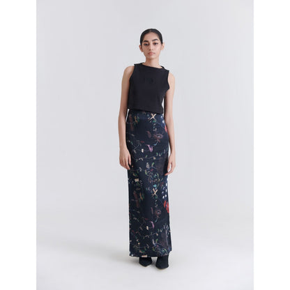 No Grey Area Black Crop Top