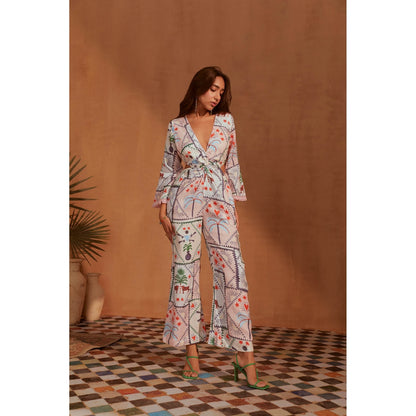 NOIB Ella Jumpsuit Tropical Party Jumpsuit