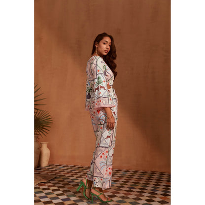 NOIB Ella Jumpsuit Tropical Party Jumpsuit