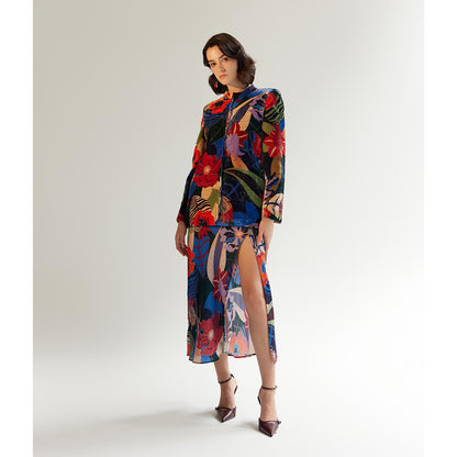 NOIB Valeria Multi-Color Jacket- Amazonica