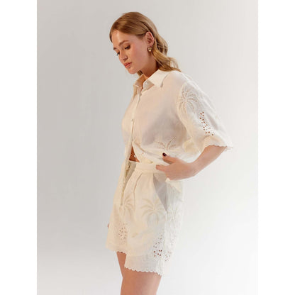 NOIB Deya Shorts - White