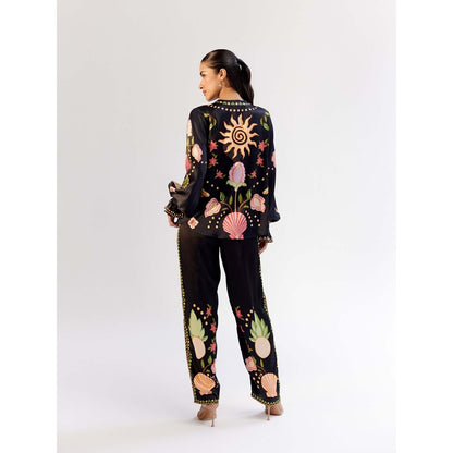 NOIB Ilia Pant - Seashell -Black