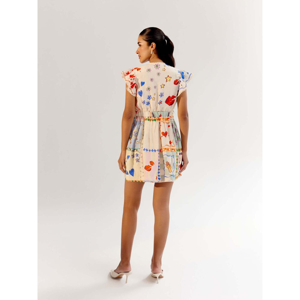 NOIB Estella Mini Dress - Boardgame