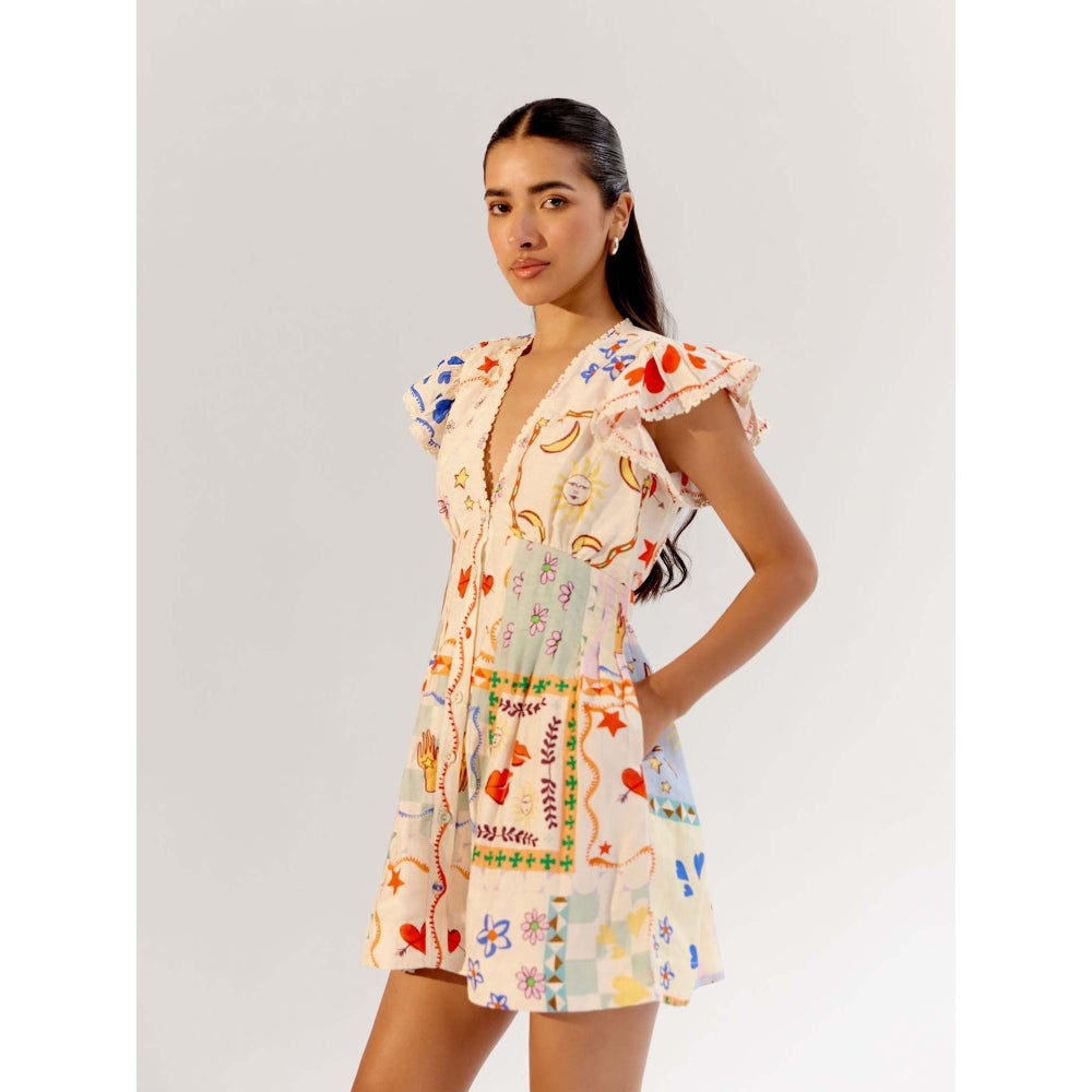 NOIB Estella Mini Dress - Boardgame