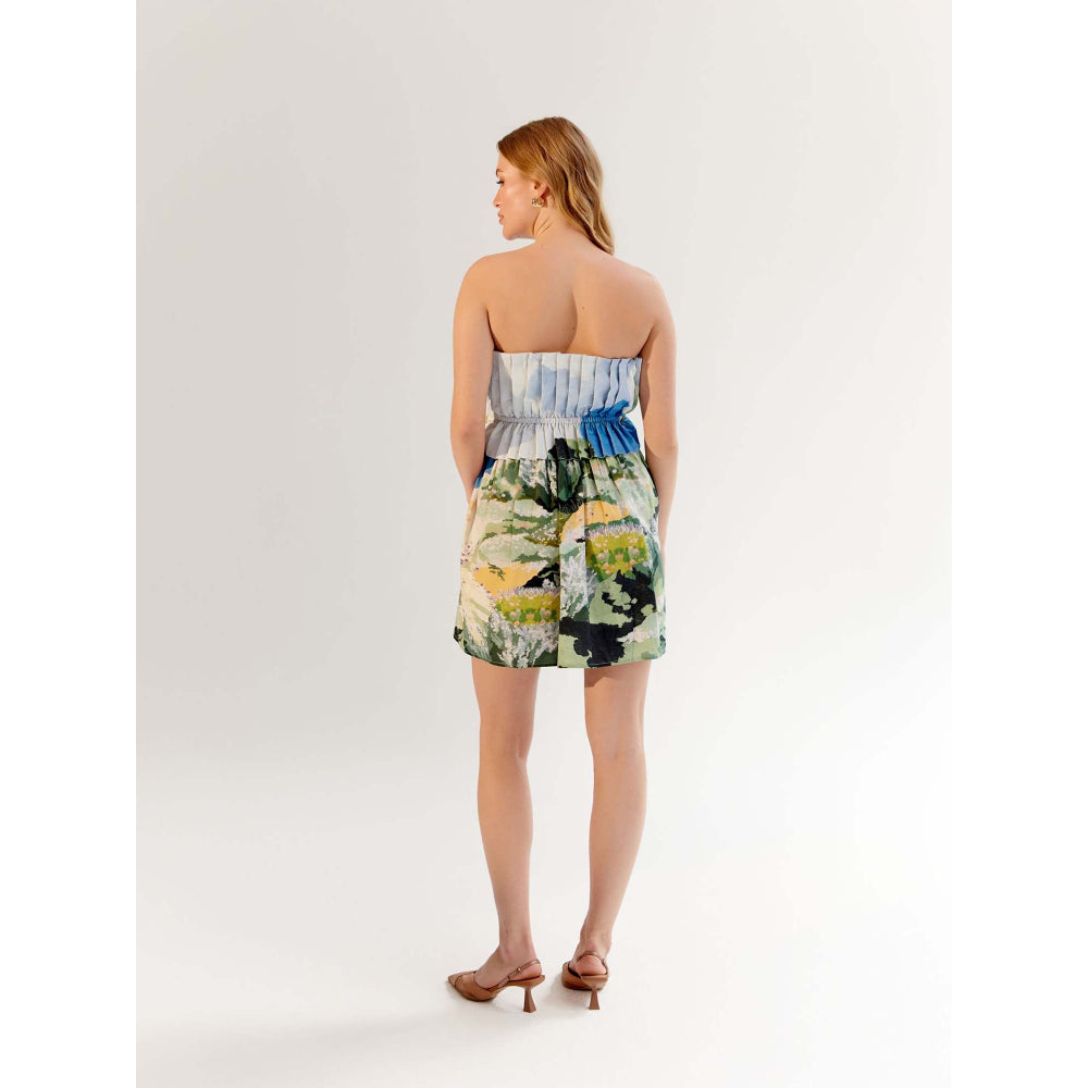 NOIB Isabella Mini Dress - Forest