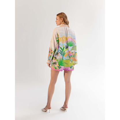 NOIB Fleur Shirt - By The Sea