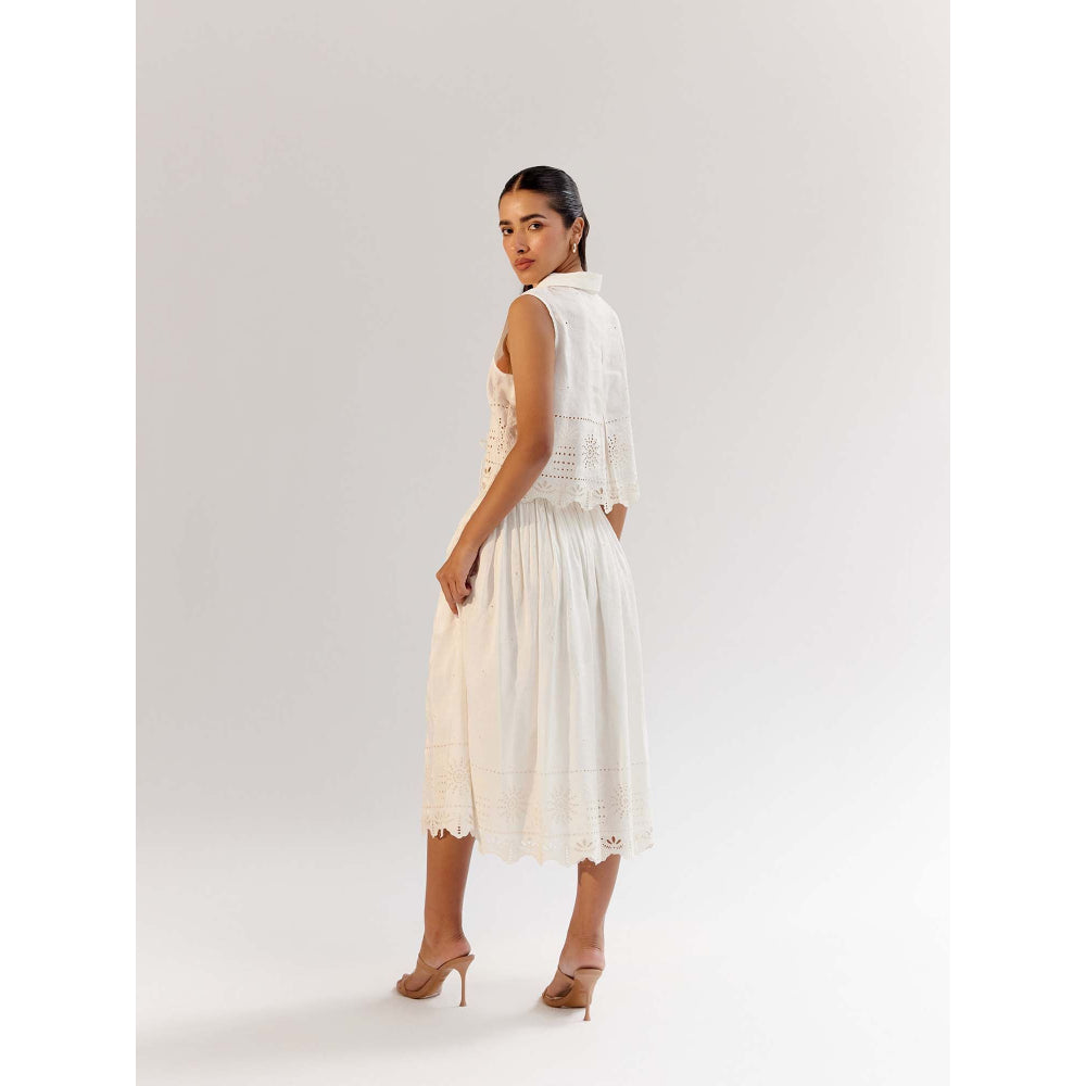 NOIB Freya Shirt - White