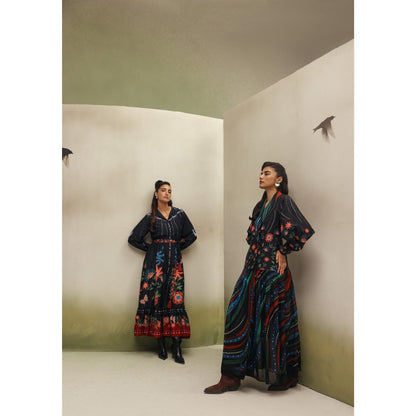 NOIB Black Avery Maxi - Garden Dancers