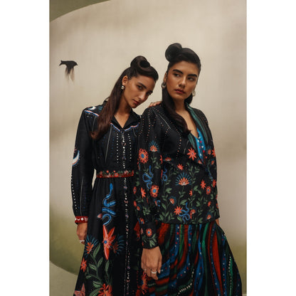 NOIB Black Celia Maxi - Garden Dancers