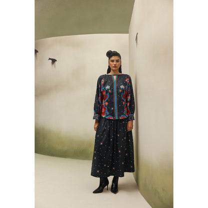 NOIB Black Elle Skirt - Garden Dancers