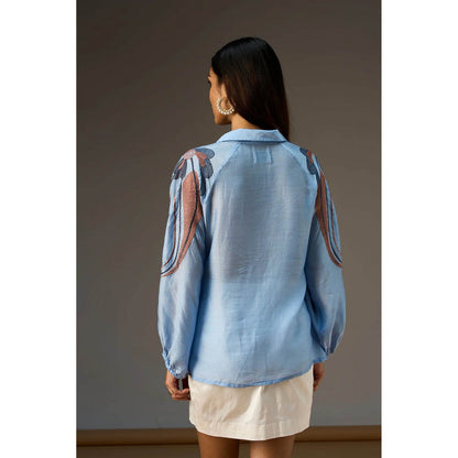 nona Blue Lehr Shirt