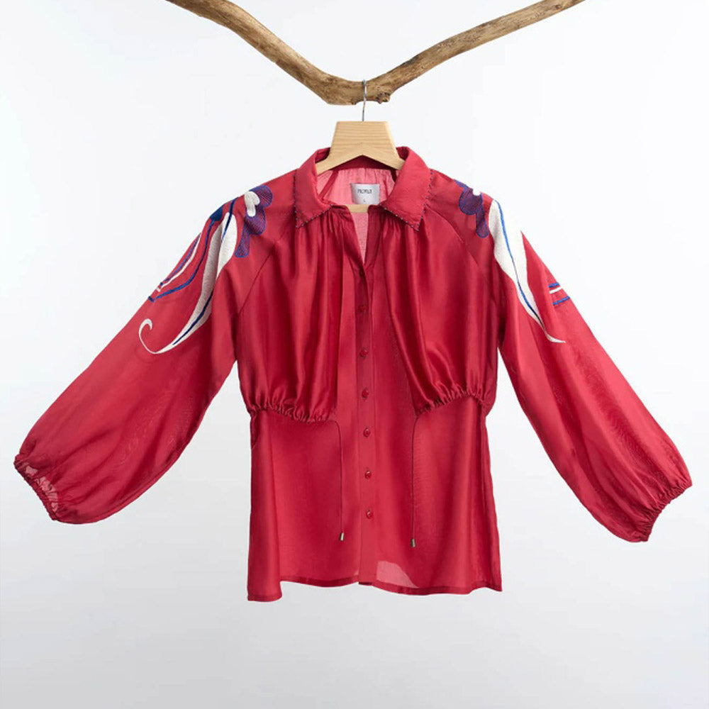 nona Red Lehr Shirt