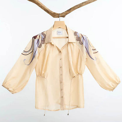 nona Beige Lehr Shirt