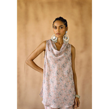NORN Melon Cowl Top