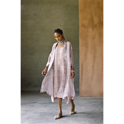 NORN Melon Slip Dress Cape (Set of 2)