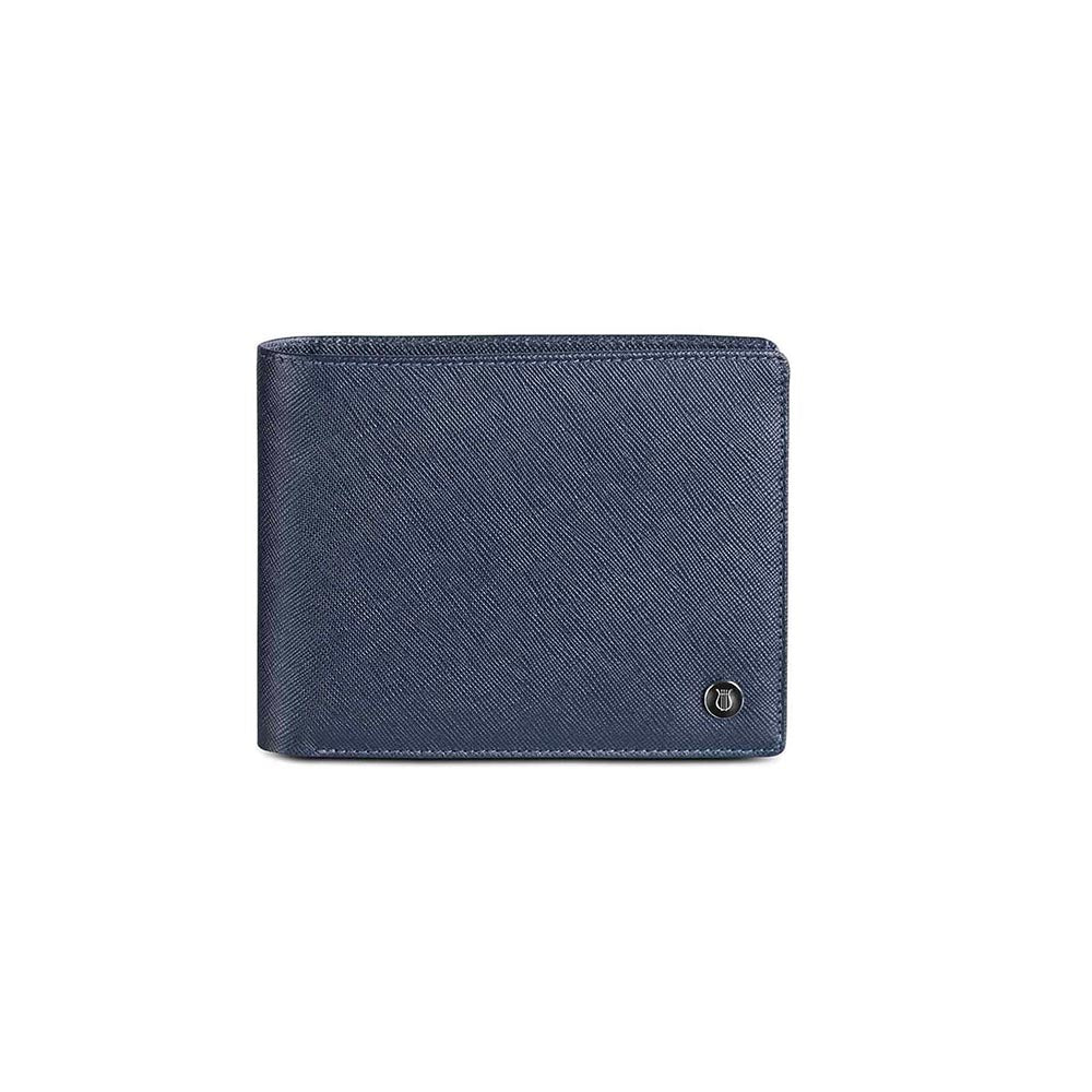 Lapis Bard Blue Stanford Bi-Fold Wallet With Coin Pouch